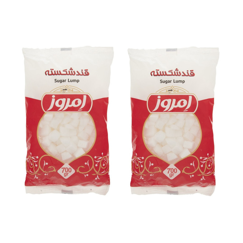 خرید و قیمت قند شکسته امروز - 700 گرم بسته 2 عددی
