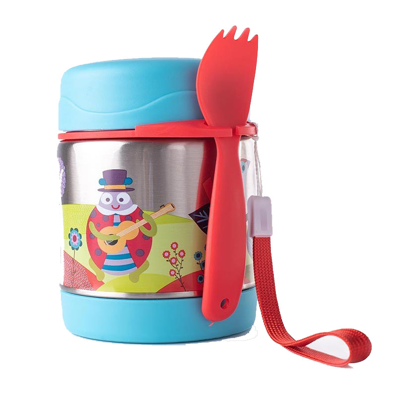 خرید و قیمت ظرف نگهدارنده غذا کودک برند اوپس مدل 40007 به همراه قاشق