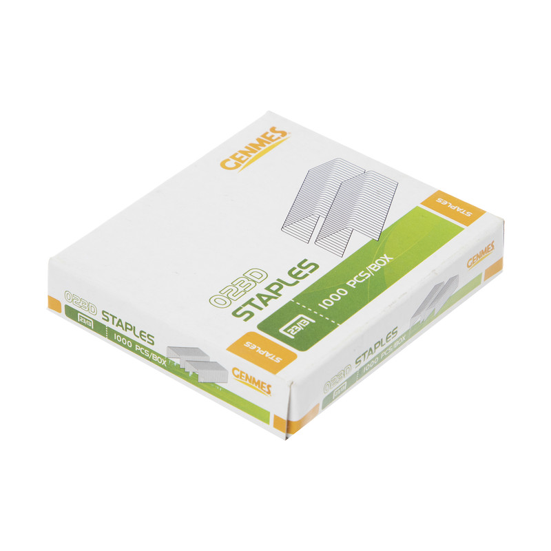 خرید و قیمت سوزن منگنه جنمس مدل 023D سایز 23/13 بسته 1000 عددی