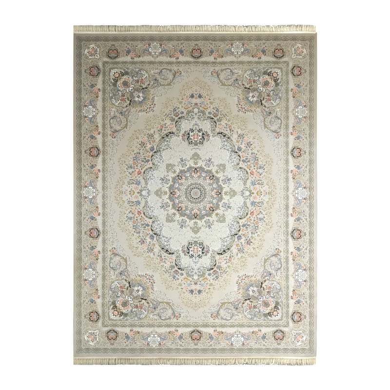 فرش ماشینی مشهد کد 802091 زمینه فیلی