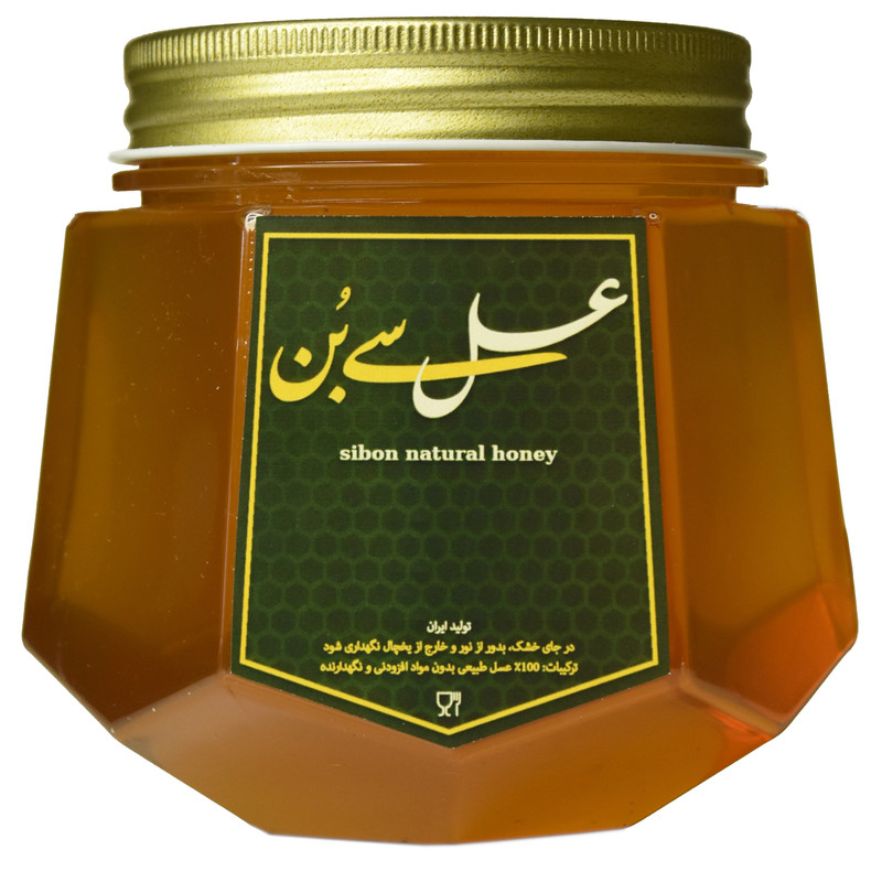 عسل طبیعی گون گزانگبین سی بُن - 450 گرم