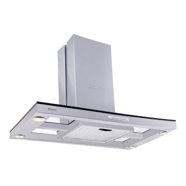 خرید و قیمت هود جزیره ای بیمکث مدل 116 استیل سایز 90