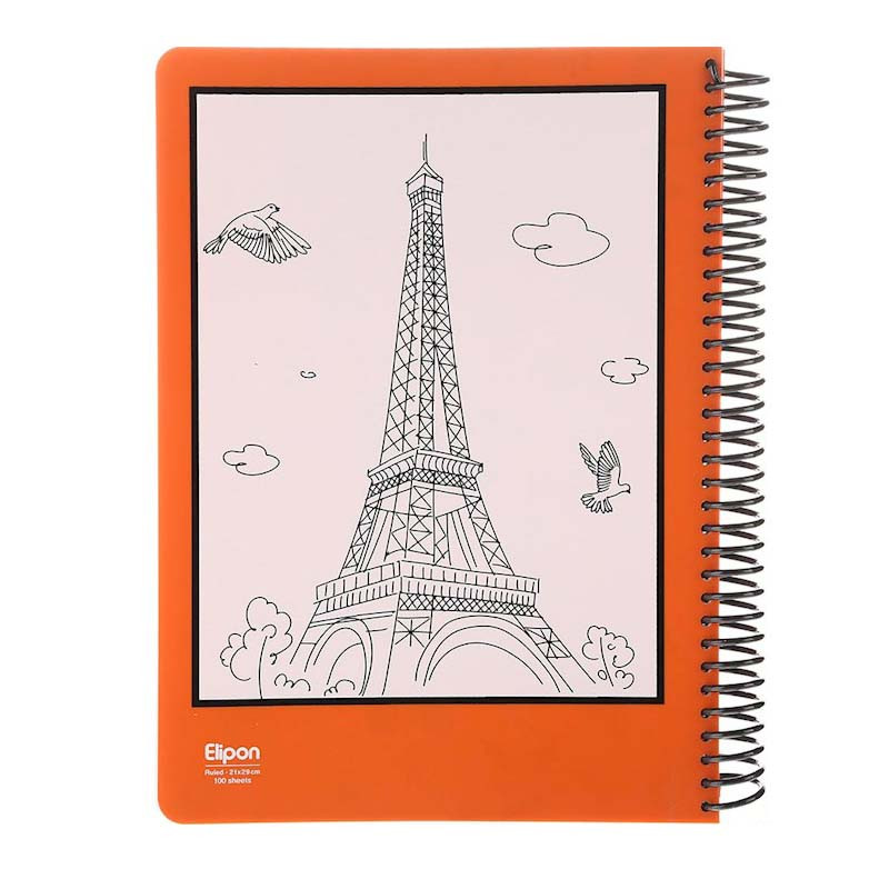 خرید و قیمت دفتر مشق 100 برگ الیپون مدل 8131620 کد 154213