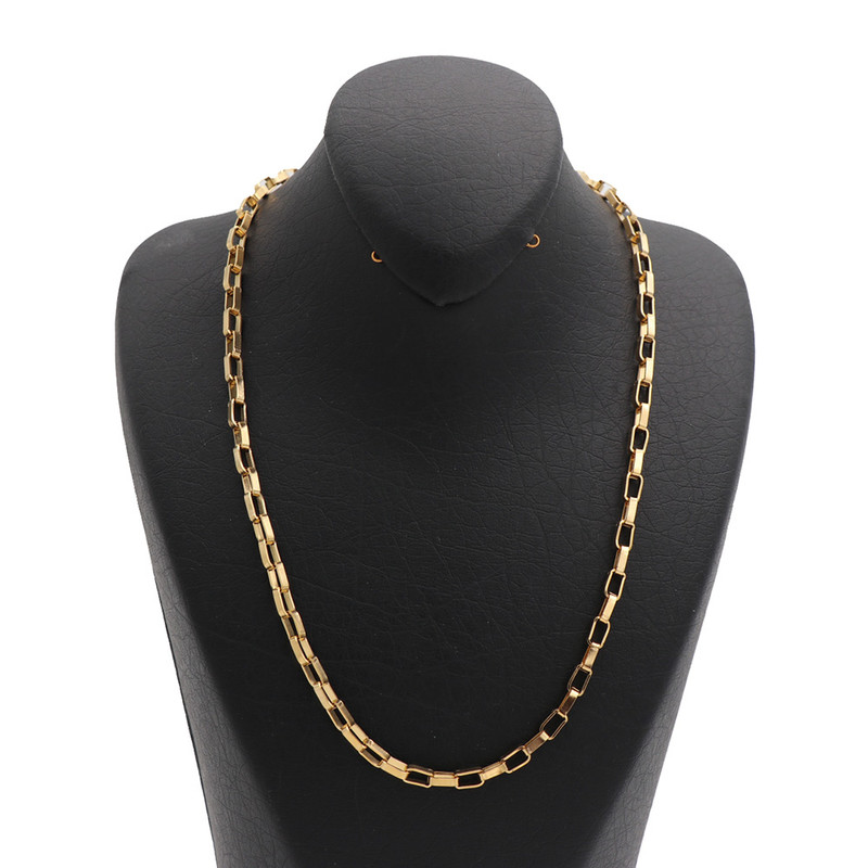 زنجیر مردانه مدل آجری کد 12935