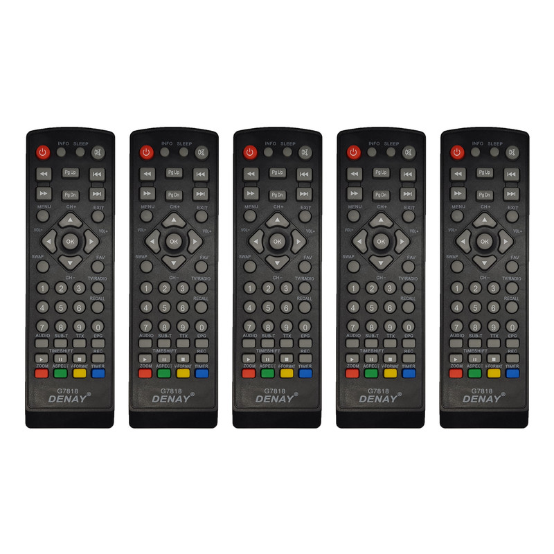 ریموت کنترل دنای مدل G7818 بسته 5 عددی