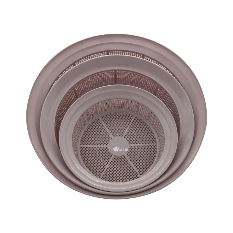 آبکش اشکان مدل تخت مجموعه 3 عددی