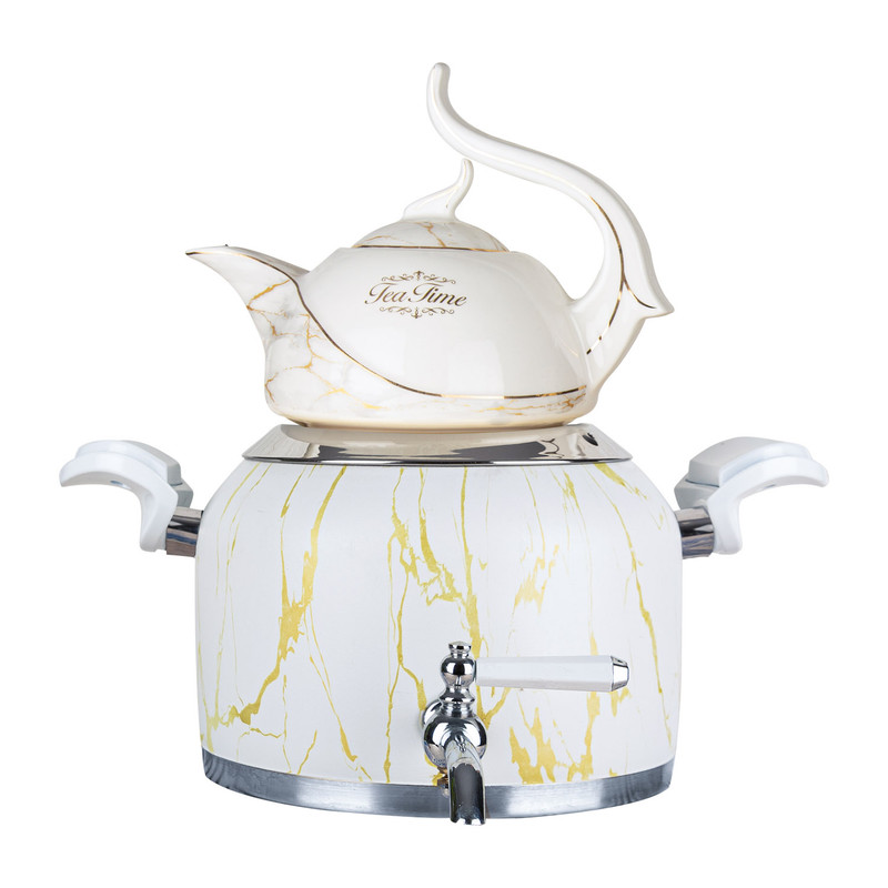 خرید و قیمت ست کتری و قوری کروپ ست مدل ماربل کد 915