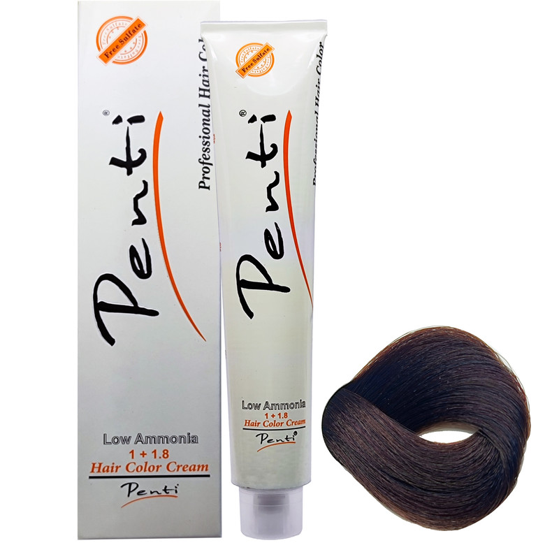 خرید و قیمت رنگ مو پنتی سری طلایی شماره G4 حجم 100 میلی لیتر رنگ قهوه ای طلایی روشن