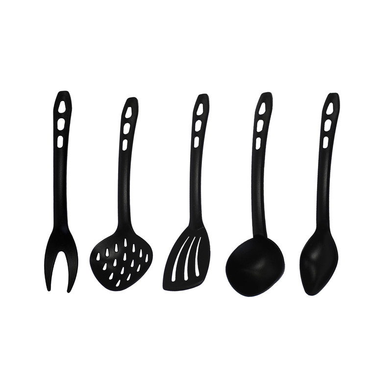 خرید و قیمت ست کفگیر و ملاقه 5 پارچه آیدا مدل 119-03