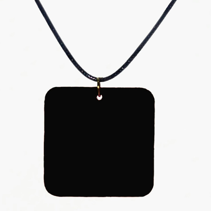 گردنبند زنانه طرح مربع کد G.MB.B.11