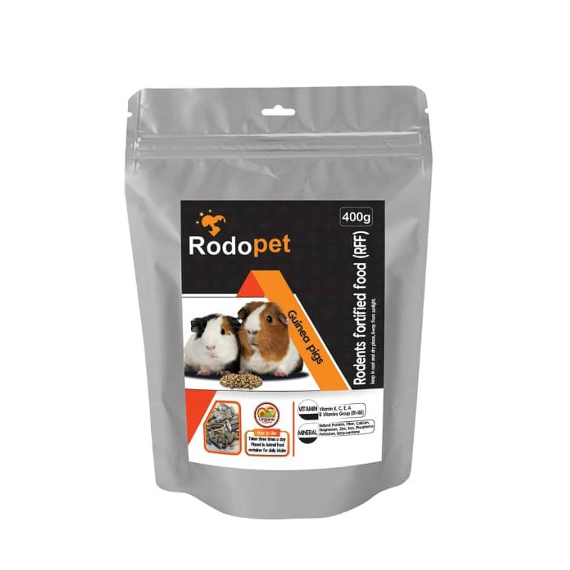 خرید و قیمت غذای خوکچه ردوپت مدل GR400 وزن 400 گرم