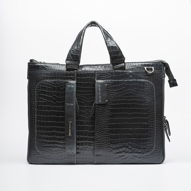 کیف اداری خانه چرم تبریز مدل پیکادرو_کروکو