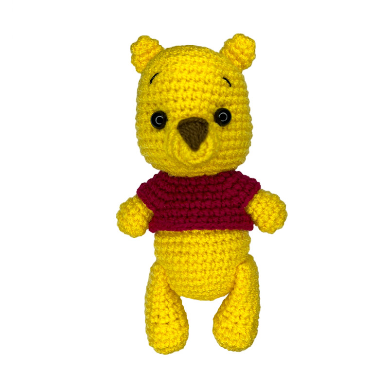 خرید و قیمت عروسک بافتنی مدل پلکسی پو