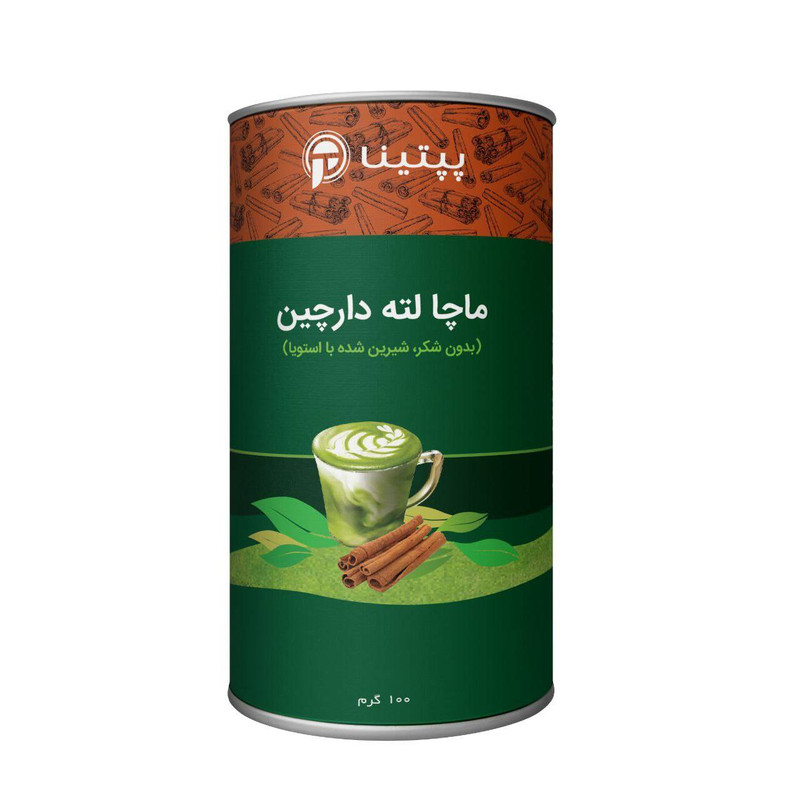 خرید و قیمت ماچا لته دارچین بدون شکر پپتینا - 100 گرم