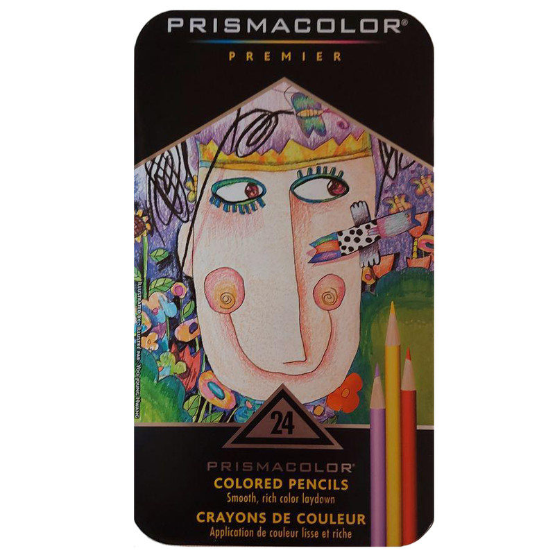 مداد رنگی 24 رنگ پریسما کالر مدل پریمیر
