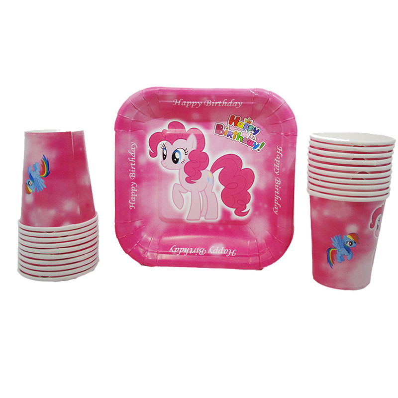 ظرف و لیوان هپی شو مدل پونی