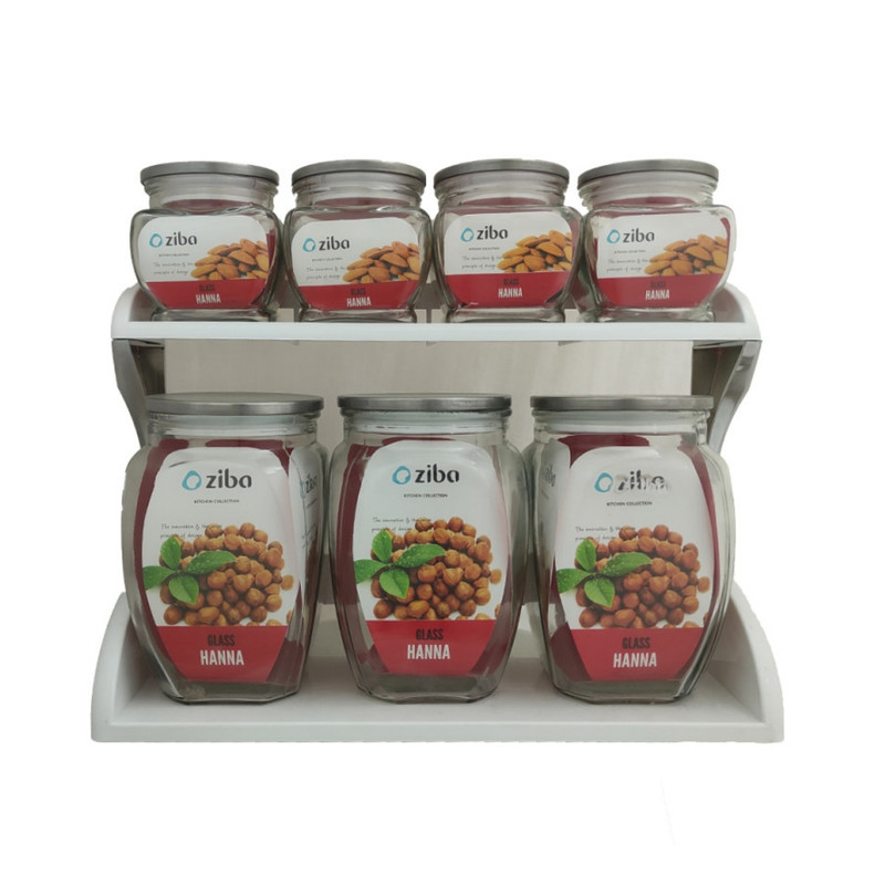 ست جا ادویه 7 پارچه زیبا مدل heanna412