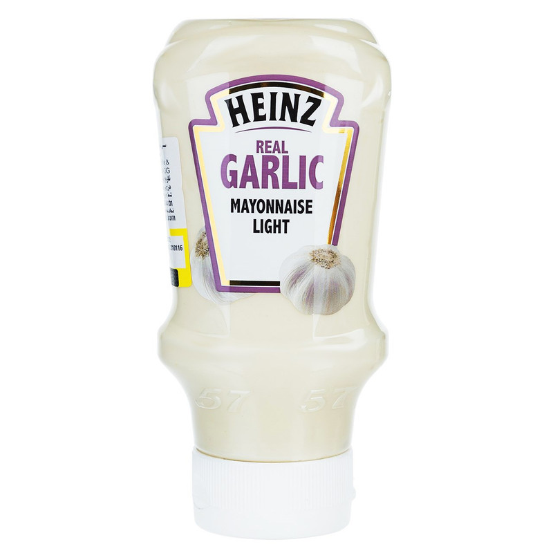 خرید و قیمت سس مایونز کم چرب سیر هاینز مقدار 400 گرم