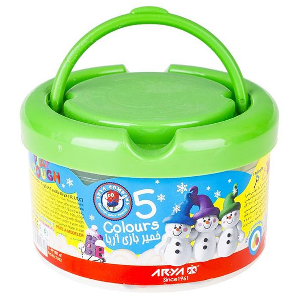 خمیربازی 5 رنگ آریا مدل 1062