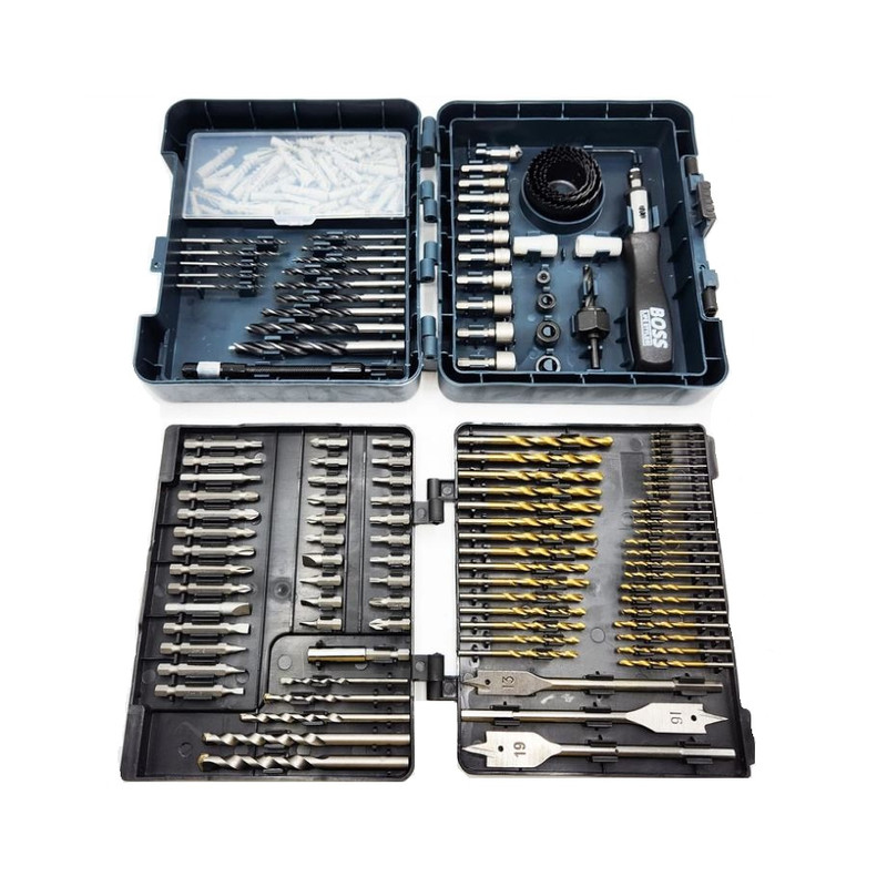 خرید و قیمت مته و سر پیچ گوشتی باس مدل LIFE_STYLE مجموعه 204 عددی