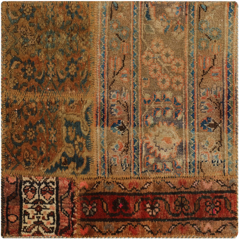 پادری فرش هریس کد 101801 سایز 63 × 63 سانتی متر