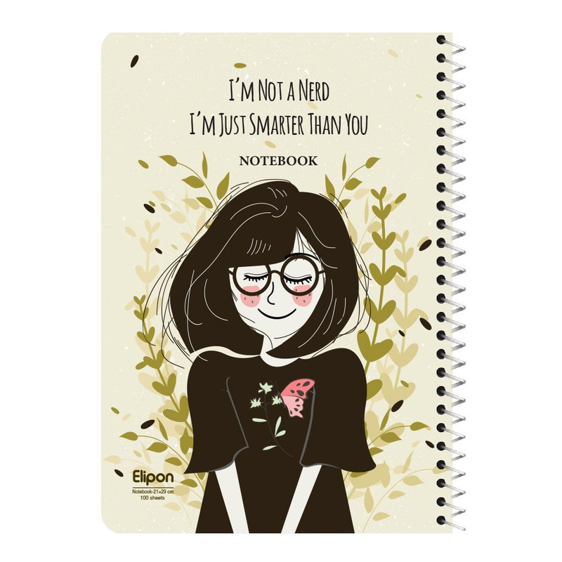 دفتر مشق 100 برگ الیپون کد 2411598