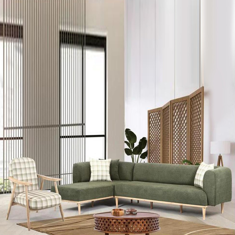 خرید و قیمت مبل ال هفت نفره مبل ایران استیل مدل مینیمال