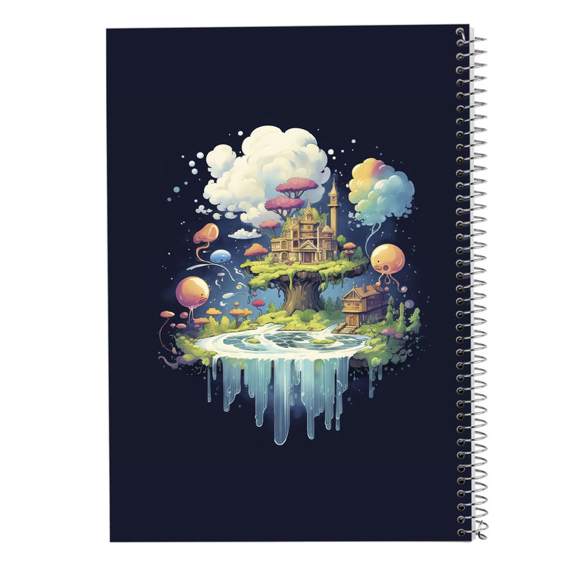 خرید و قیمت دفتر نت موسیقی 50 برگ مدوپد مدل Ghibli کد DF2482