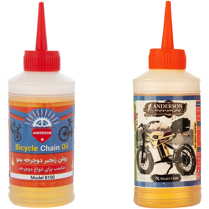 روغن زنجیر دوچرخه اندرسون مدل FB61 حجم 80 میلی لیتر بسته 2 عددی