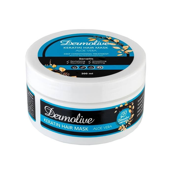 ماسک مو درمولیو مدل کراتین حجم 300 میلی لیتر