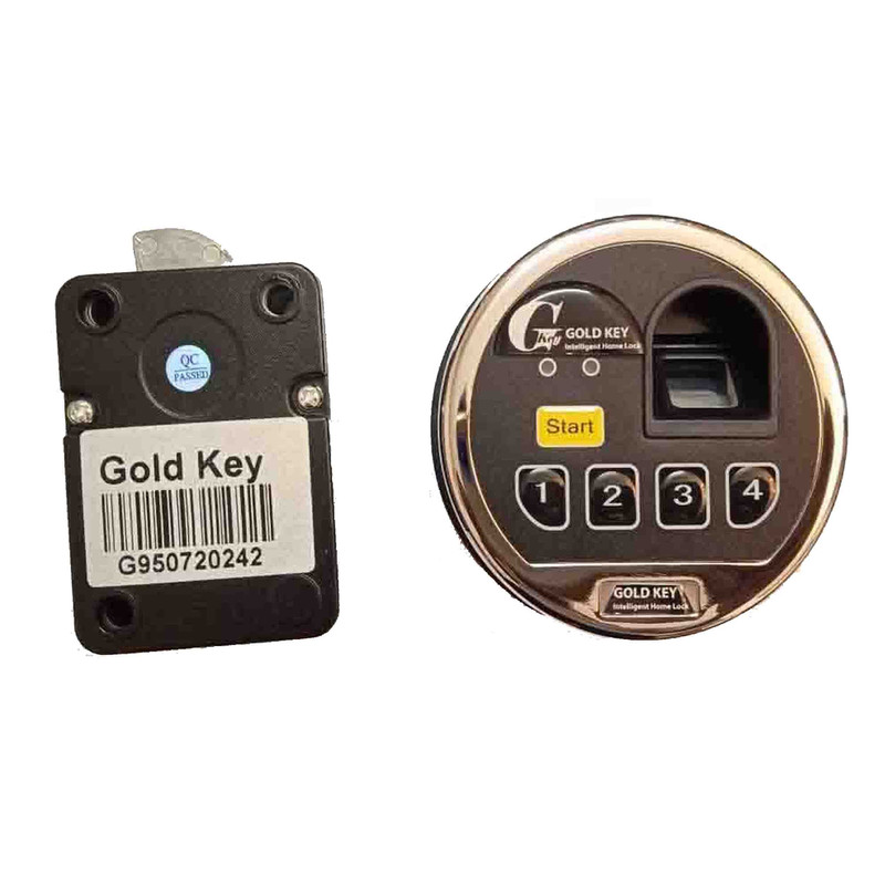 قفل اثر انگشتی کلید طلایی مدل FGL