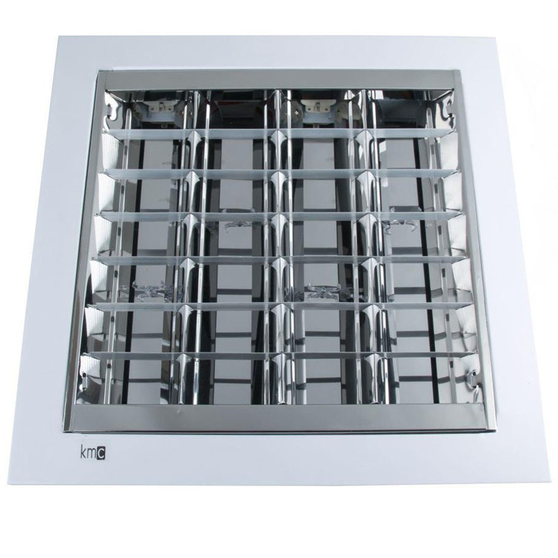 پنل 4x36 FPL کی ام سی مدل سقفی توکار60X60 پایه 2G11