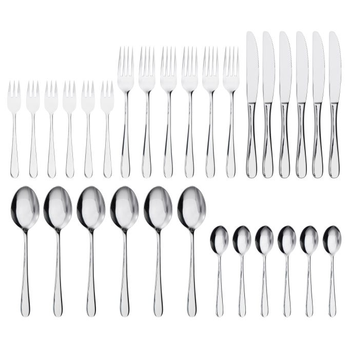 ست قاشق چنگال 30 پارچه ایکیا مدل 30167507