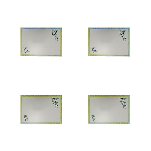 زیربشقابی مادام کوکو مدل Olivier Amerikan Servis مجموعه 4عددی