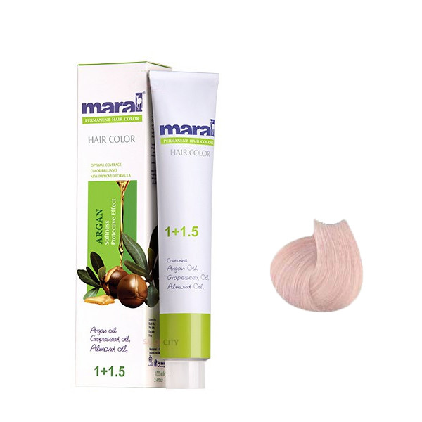 رنگ مو مارال شماره 12.59 حجم 100 میلی لیتر رنگ شامپاینی