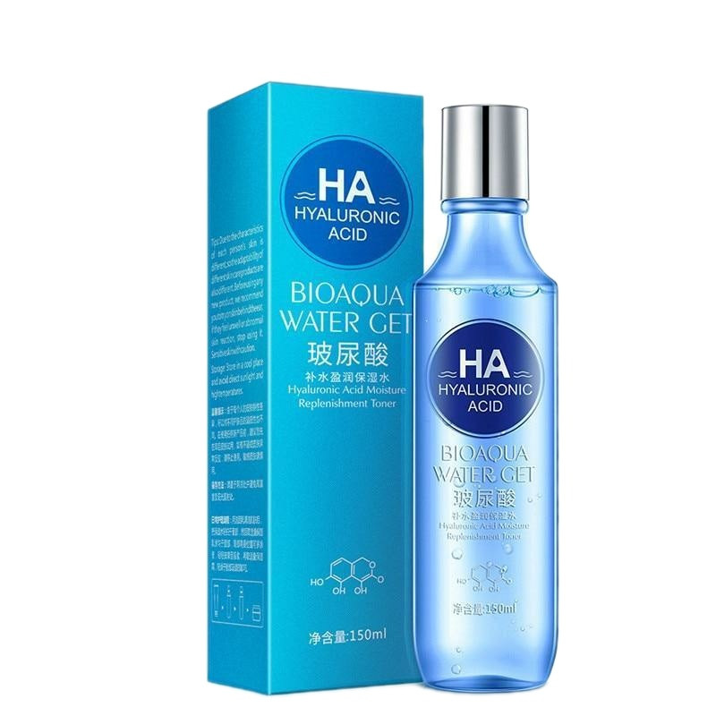 تونر پاک کننده بایو آکوا مدل هیالورونیک اسید حجم 160 میلی لیتر