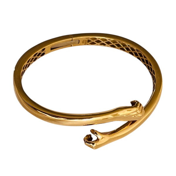 بنگل طلا 18 عیار زنانه جواهری ترنم مدل ME135