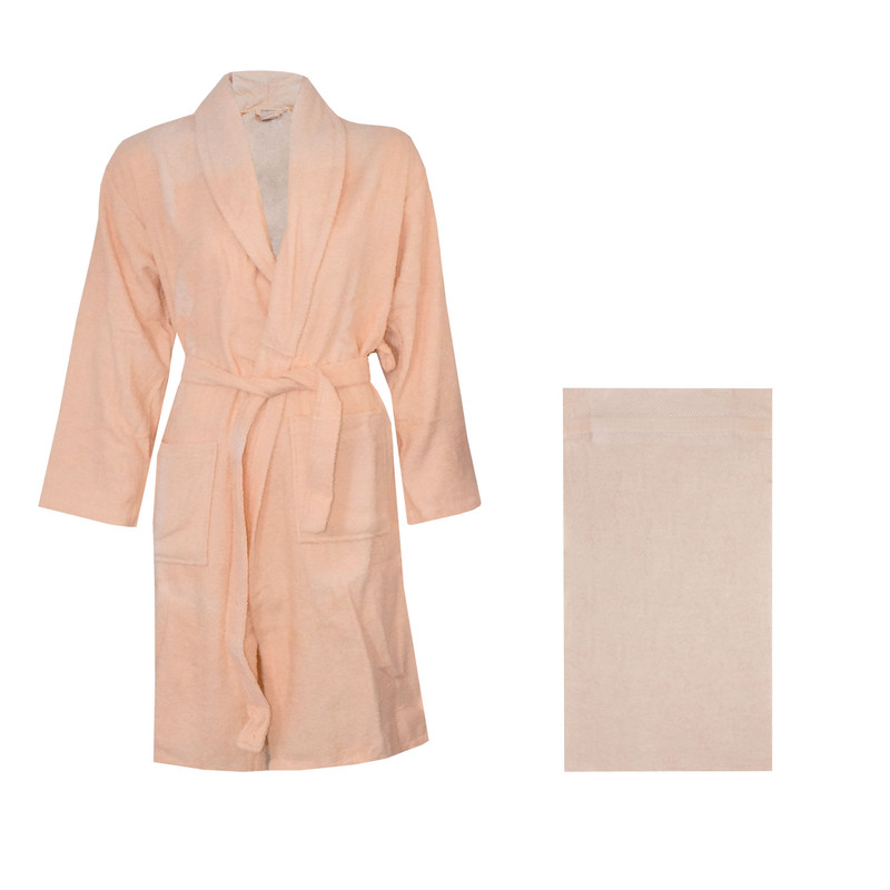 خرید و قیمت سرویس حوله پالتویی 2 تکه آرلیوا هوم مدل Bathrobe