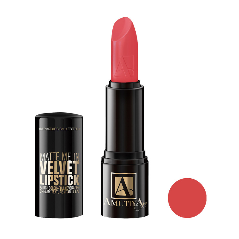خرید و قیمت رژ لب جامد آموتیا مدل Velvet شماره 111