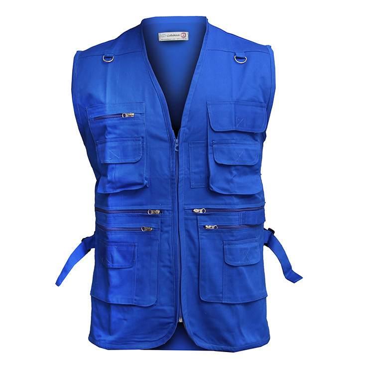 خرید و قیمت جلیقه خبرنگاری تولیدی محافظت مدل 17