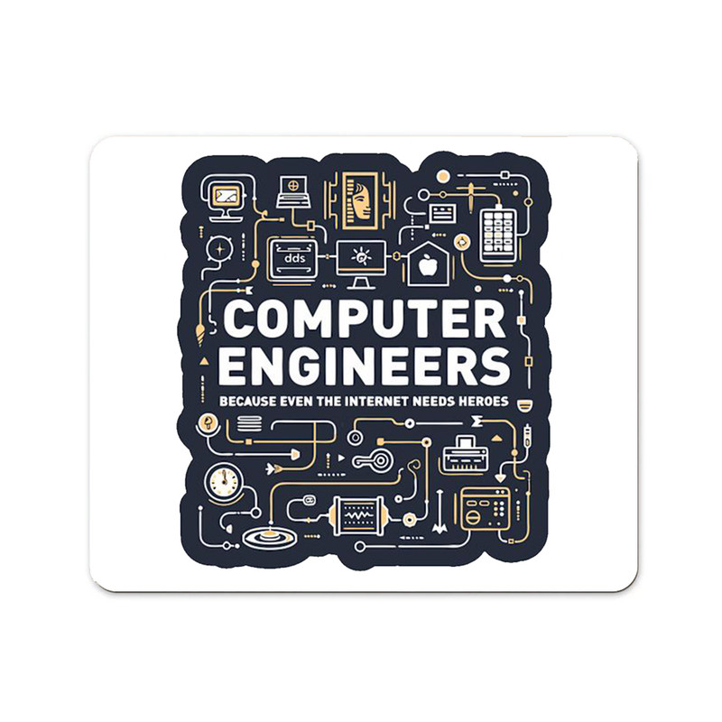 ماوس پد مدل مهندس کامپیوتر کد 112