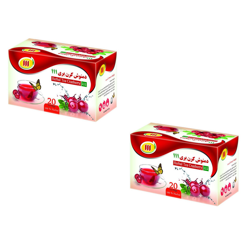 دمنوش گوجی بری 111 - 48 گرم بسته 2 عددی