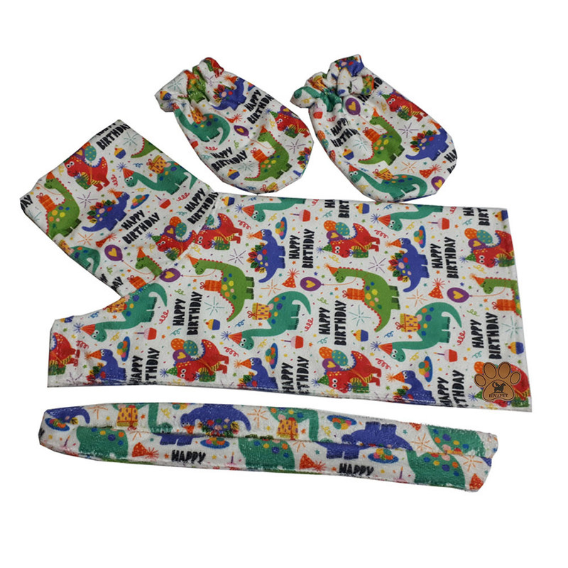 حوله سگ و گربه هیوا پت مدل T02 مجموعه 4 عددی