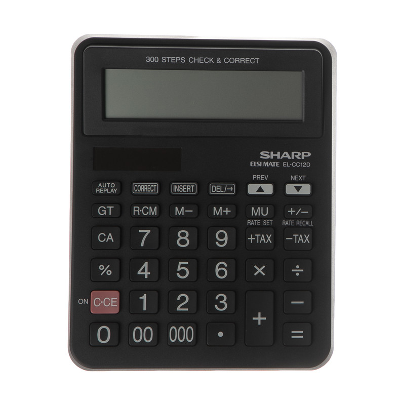 خرید و قیمت ماشین حساب شارپ مدل EL-CC12D