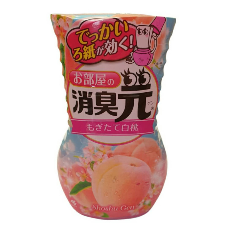 خوشبو کننده هوا کوبایاشی سری شوشوگن مدل Peach حجم 400 میلی لیتر