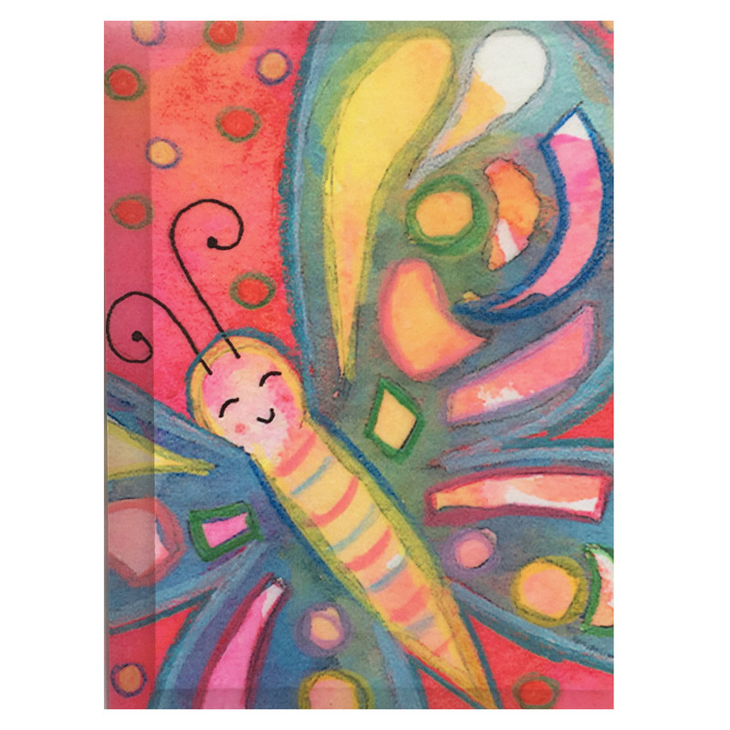 خرید و قیمت کارت پستال طرح پروانه کد KAL.PARV2