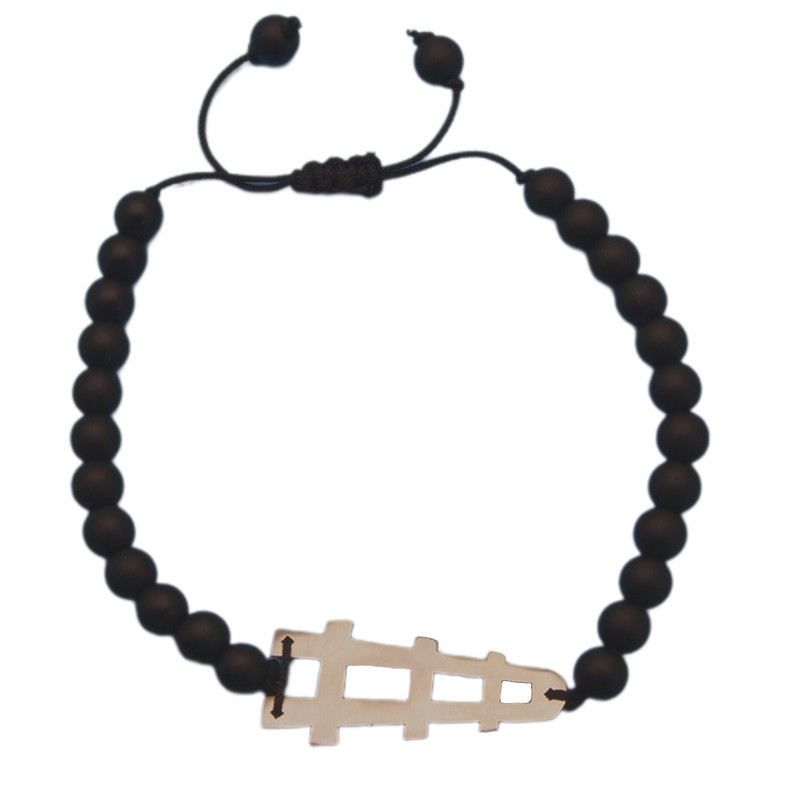 دستبند طرح ریل مدل pishro