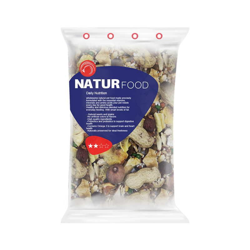 غذای طوطی نیچرفود مدل 2 ستاره وزن 2 کیلوگرم