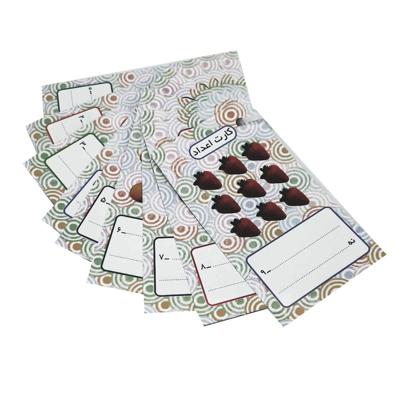 بازی آموزشی اعداد مدل کارتی