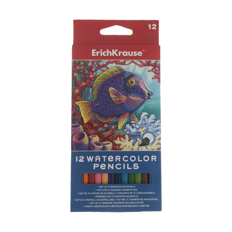 مداد رنگی 12 رنگ اریک کراوزه مدل EK 32485